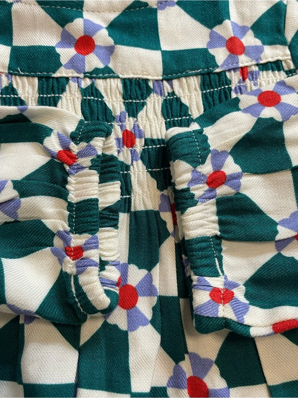 Hanna Andersson Baby Checkerboard Woven Dress